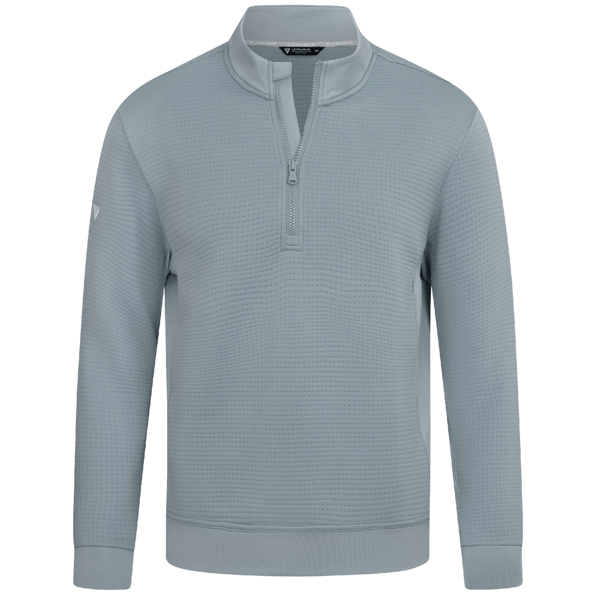 Levelwear Cushion 1/4 Zip Pullover - Mens - Pebble