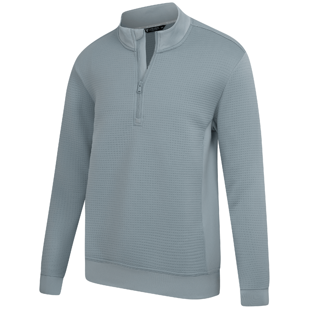 Levelwear Cushion 1/4 Zip Pullover - Mens - Pebble