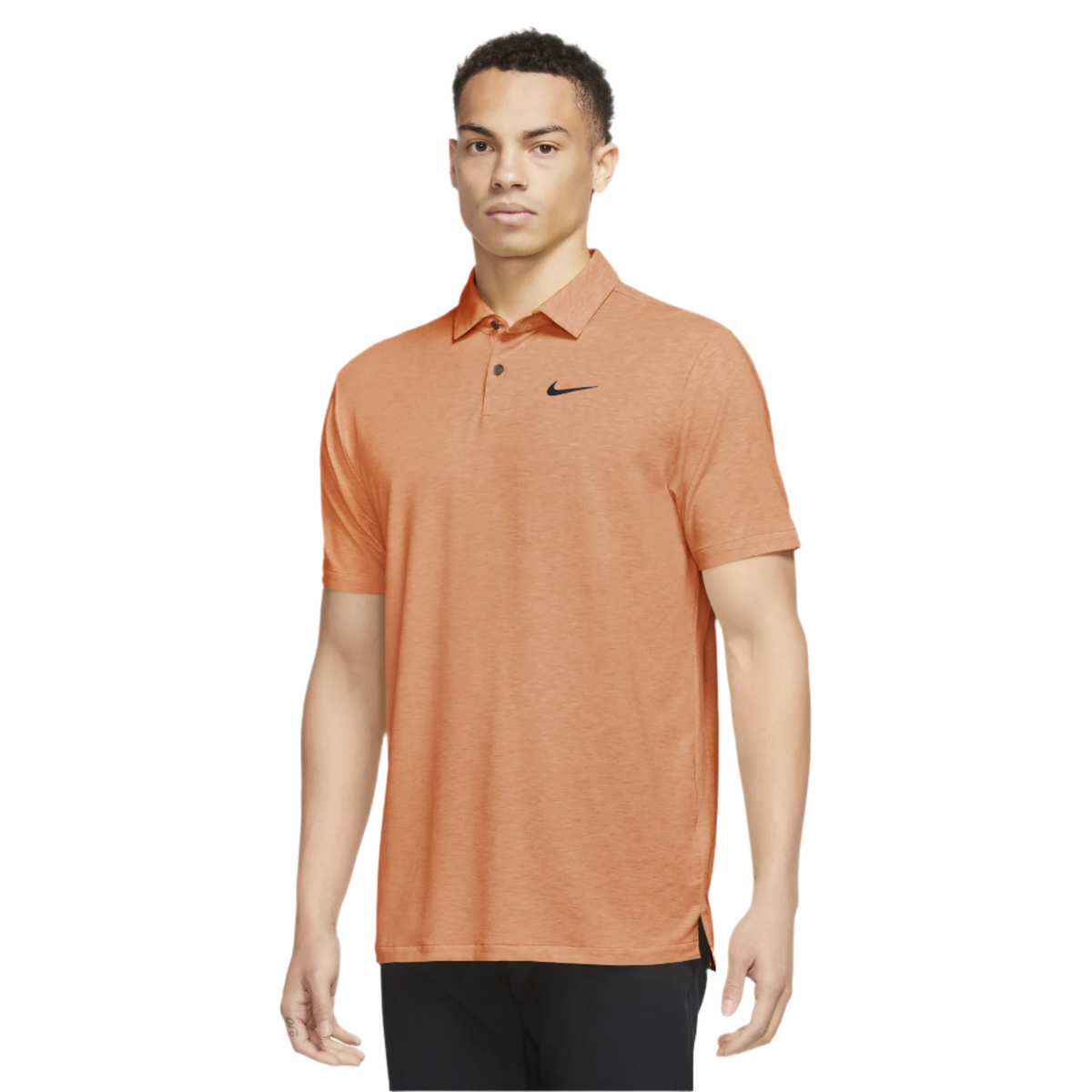 Nike Dri-Fit Tour Heather Golf Polo - Mens