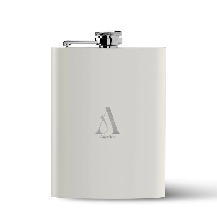 Custom Logo Ace 6.8 oz Stainless Steel Flask