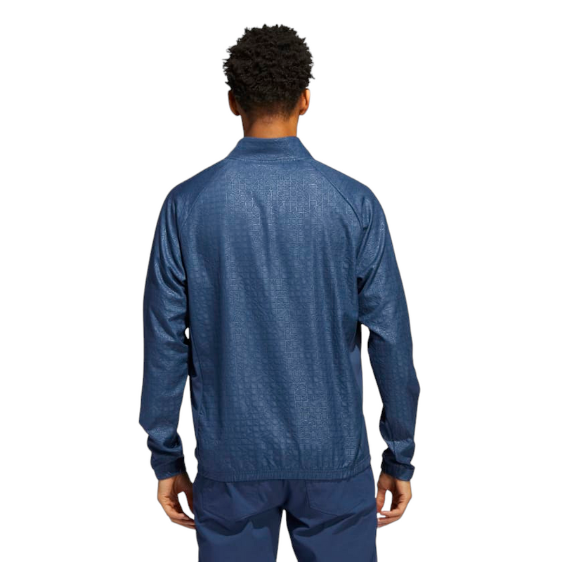 Adidas Deboss 1/4 Zip Pullover - Mens