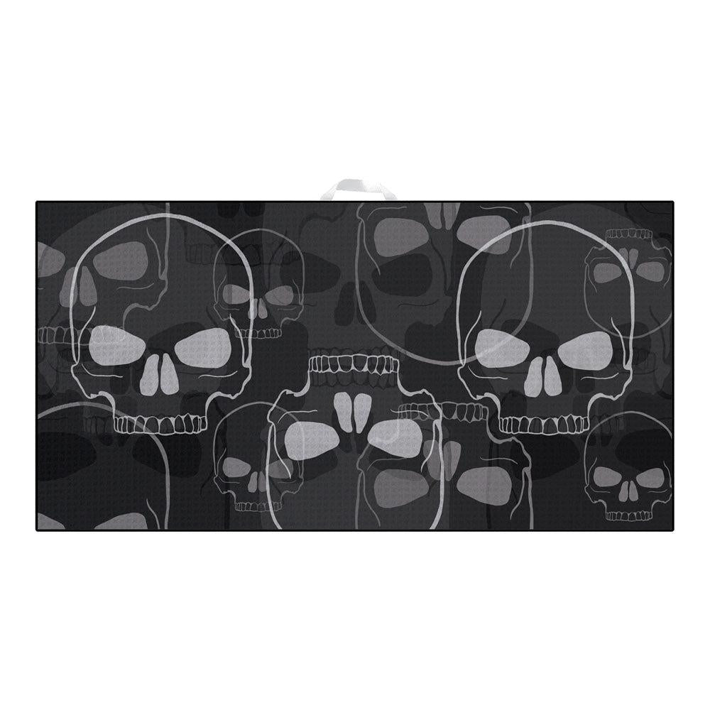 Devant Microfiber Towel - Fading Skulls