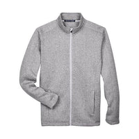 Devon & Jones Men' Bristol Full-Zip Sweater Fleece Jacket