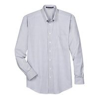Devon & Jones Men' Crown Collection® Banker Stripe Woven Dress Shirt