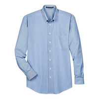 Devon & Jones Men' Crown Collection® Banker Stripe Woven Dress Shirt