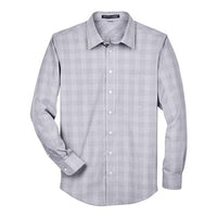 Devon & Jones Men' Crown Collection® Glen Plaid Woven Dress Shirt