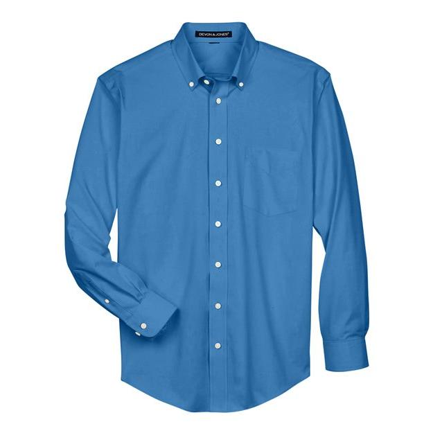 Devon & Jones Men' Crown Collection® Oxford Woven Dress Shirt