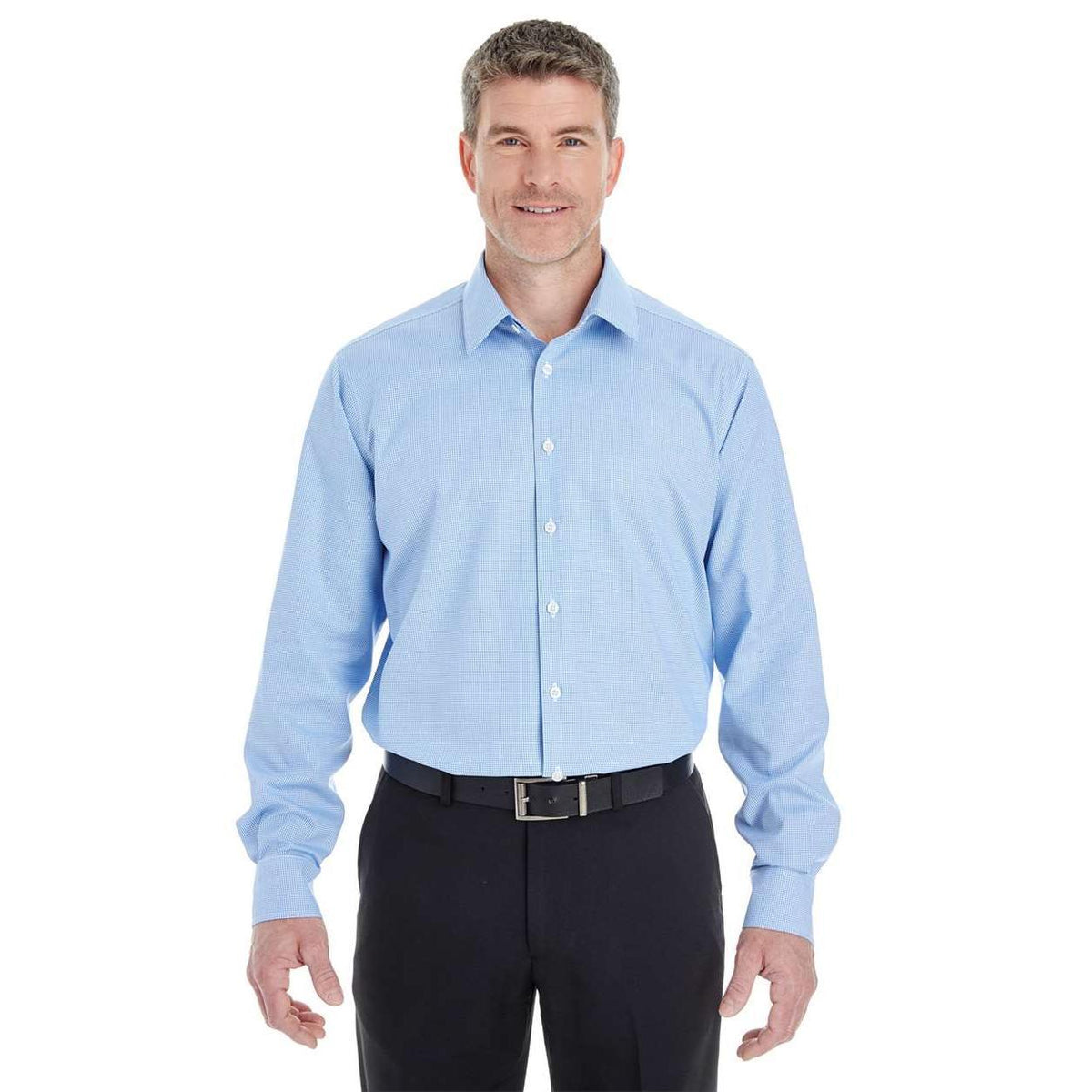 Devon & Jones Men' Crown Collection® Royal Dobby Dress Shirt