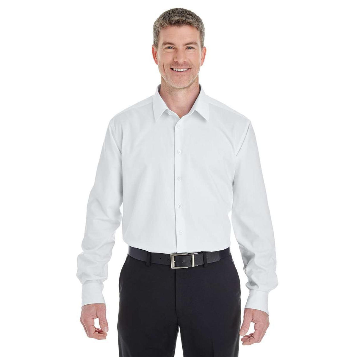 Devon & Jones Men' Crown Collection® Royal Dobby Dress Shirt