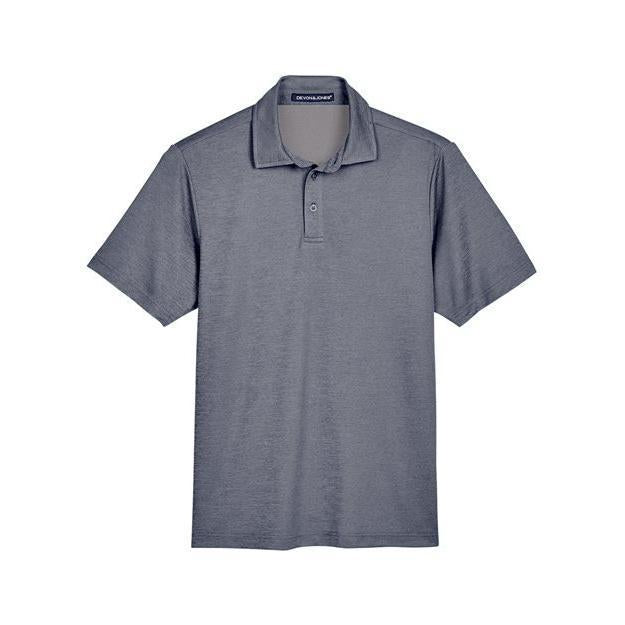 Devon & Jones Men' CrownLux Performance® Address Mélange Polo