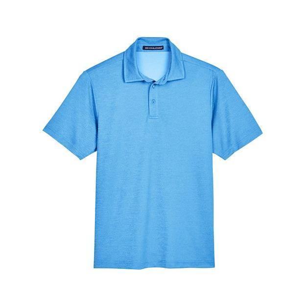Devon & Jones Men' CrownLux Performance® Address Mélange Polo