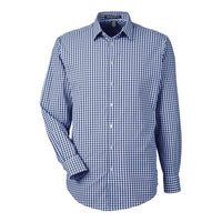 Devon & Jones Men' CrownLux Performance® Gingham Dress Shirt