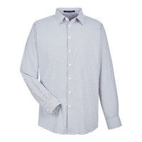 Devon & Jones Men' CrownLux Performance® Micro Windowpane Woven Dress Shirt