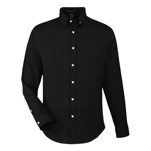 Devon & Jones Men' CrownLux Performance® Spencer Poplin Dress Shirt