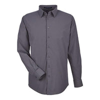 Devon & Jones Men' CrownLux Performance® Tonal Mini Check Woven Dress Shirt