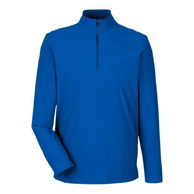 Devon & Jones Men' CrownLux Performance® Windsor Welded Quarter-Zip Pullover