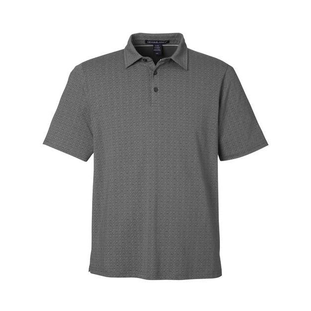 Devon & Jones Men' Crownlux Performance® Geo Polo