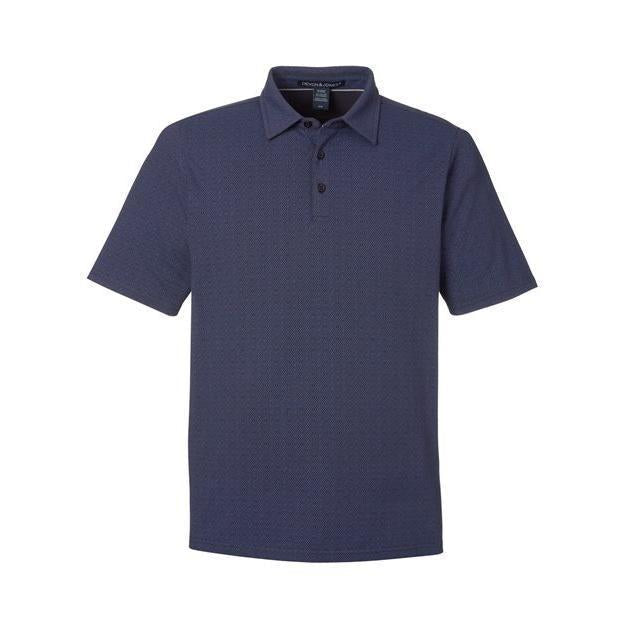 Devon & Jones Men' Crownlux Performance® Geo Polo