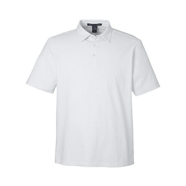 Devon & Jones Men' Crownlux Performance® Geo Polo