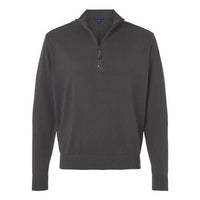 Devon & Jones Men' New Classics Quarter-Zip Sweater