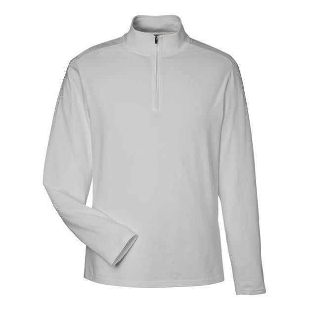 Devon & Jones Men' Raleigh Stretch Quarter-Zip Pullover