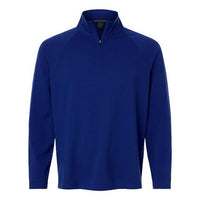 Devon & Jones Men' Seaton Pebble Textured Quarter-Zip Pullover