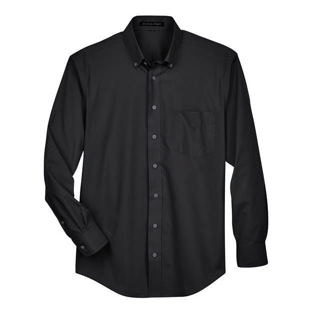 Devon & Jones Men's Crown Collection® Broadcloth Woven Dress Shirt