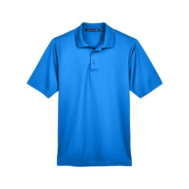 Devon & Jones Men's CrownLux Performance® Plaited Polo