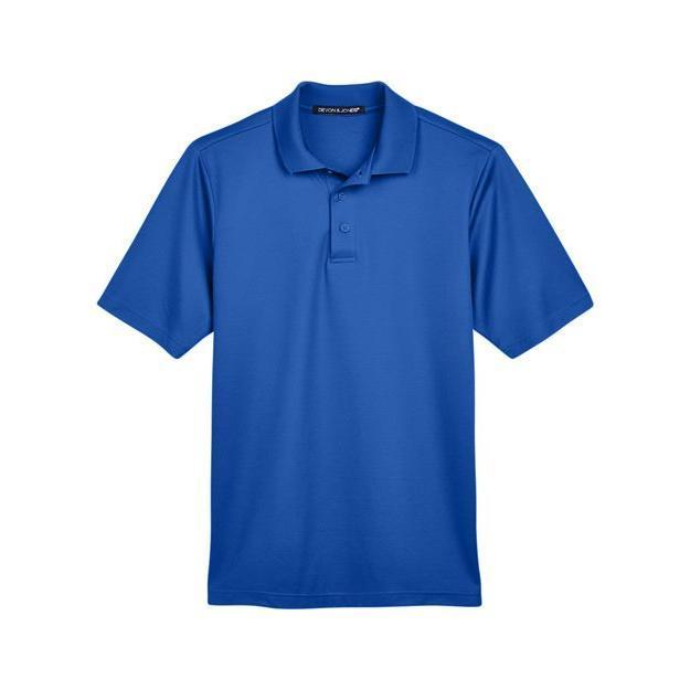 Devon & Jones Men's CrownLux Performance® Plaited Polo