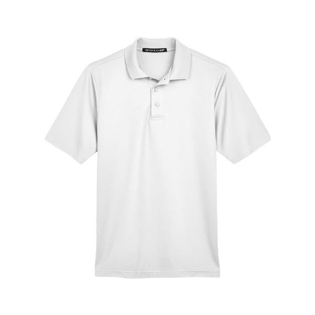 Devon & Jones Men's CrownLux Performance® Plaited Polo