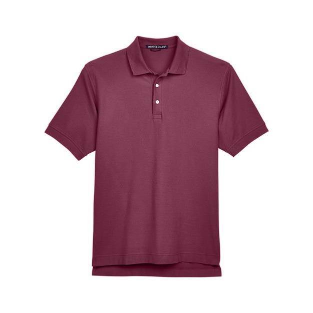 Devon & Jones Men's Pima Piqué Polo