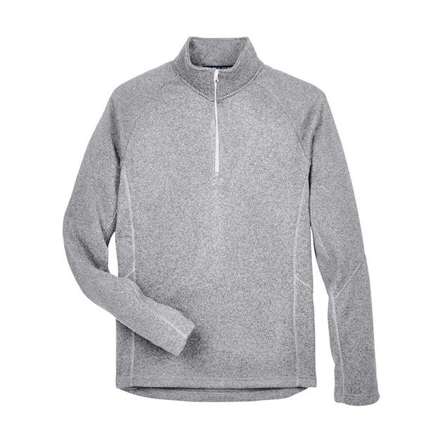 Devon & Jones Unisex Bristol Sweater Fleece Quarter-Zip Pullover