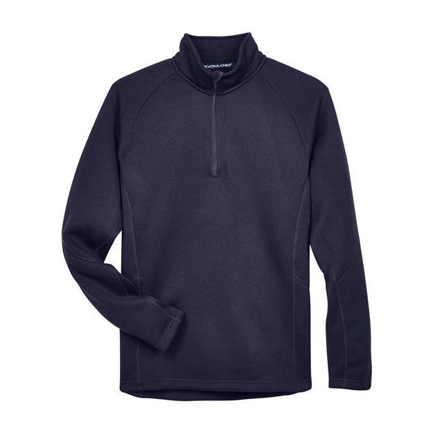 Devon & Jones Unisex Bristol Sweater Fleece Quarter-Zip Pullover
