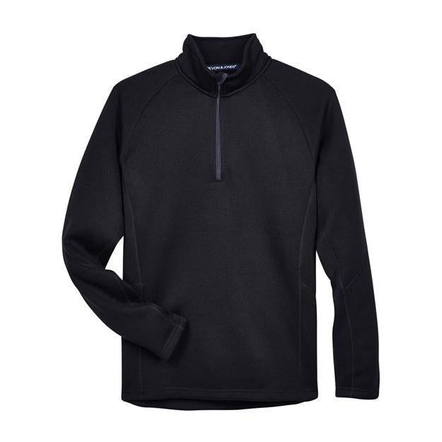 Devon & Jones Unisex Bristol Sweater Fleece Quarter-Zip Pullover