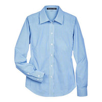 Devon & Jones Women' Crown Collection® Banker Stripe Woven Dress Shirt