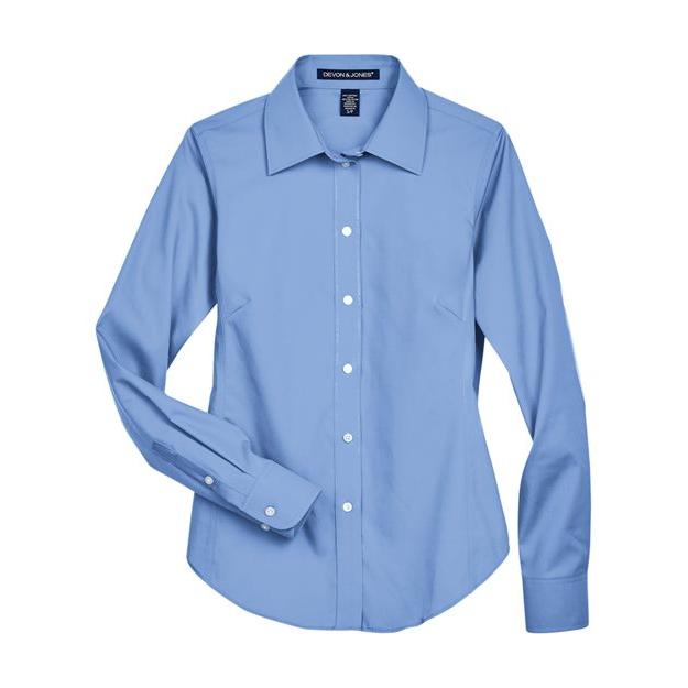 Devon & Jones Women' Crown Collection® Oxford Woven Dress Shirt