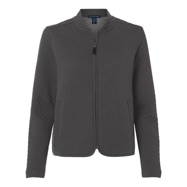 Devon & Jones Women's Berkeley Textured Full-Zip Jacket