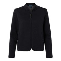 Devon & Jones Women's Berkeley Textured Full-Zip Jacket