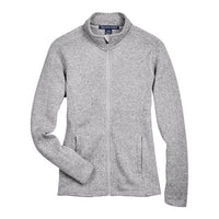 Devon & Jones Women's Bristol Full-Zip Sweater Fleece Jacket