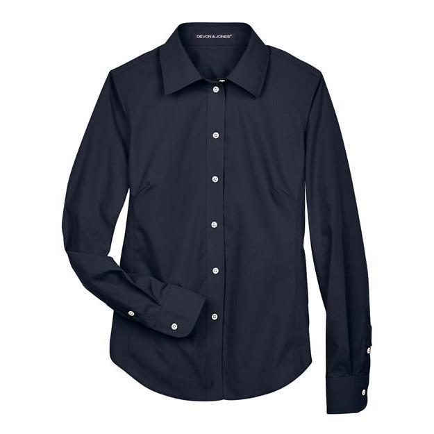 Devon & Jones Women's Crown Collection® Broadcloth Woven Dress Shirt