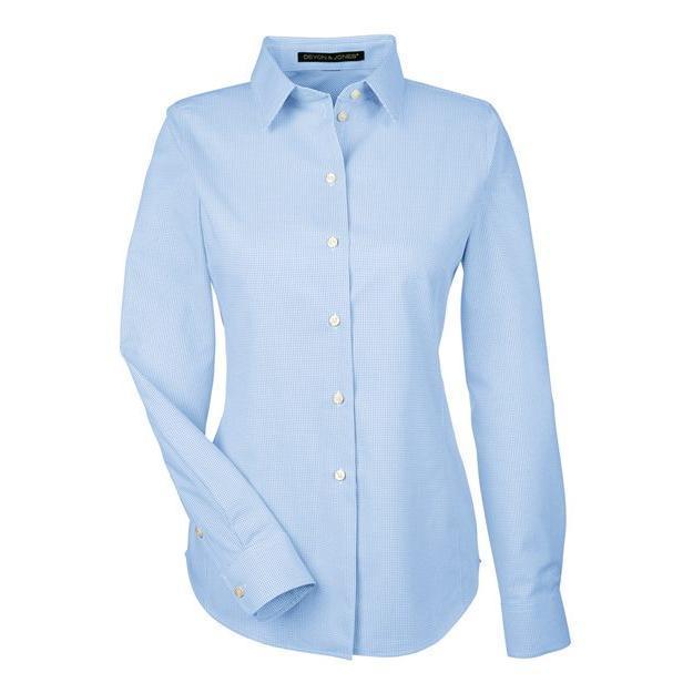 Devon & Jones Women's Crown Collection® Royal Dobby Woven Dress Shirt