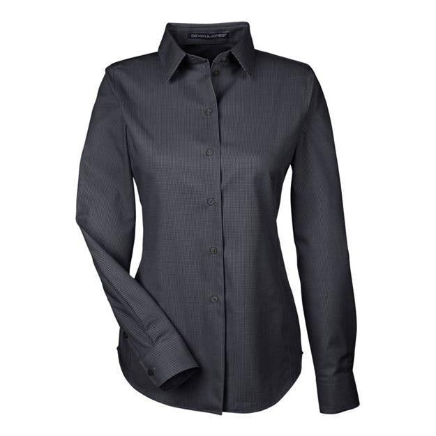 Devon & Jones Women's Crown Collection® Royal Dobby Woven Dress Shirt