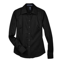 Devon & Jones Women's Crown Collection® Solid Stretch Twill Woven Dress Shirt