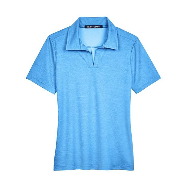 Devon & Jones Women's CrownLux Performance® Address Melange Polo