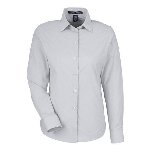 Devon & Jones Women's CrownLux Performance® Microstripe Dress Shirt