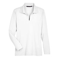 Devon & Jones Women's CrownLux Performance® Plaited Long Sleeve Polo