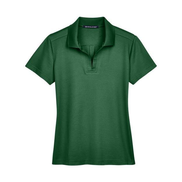 Devon & Jones Women's CrownLux Performance® Plaited Polo