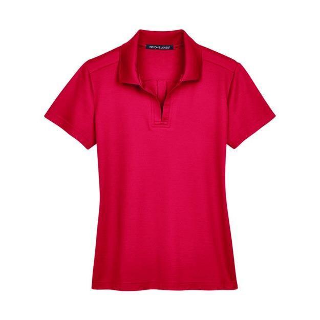 Devon & Jones Women's CrownLux Performance® Plaited Polo