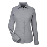Devon & Jones Women's CrownLux Performance® Tonal Mini Check Woven Dress Shirt