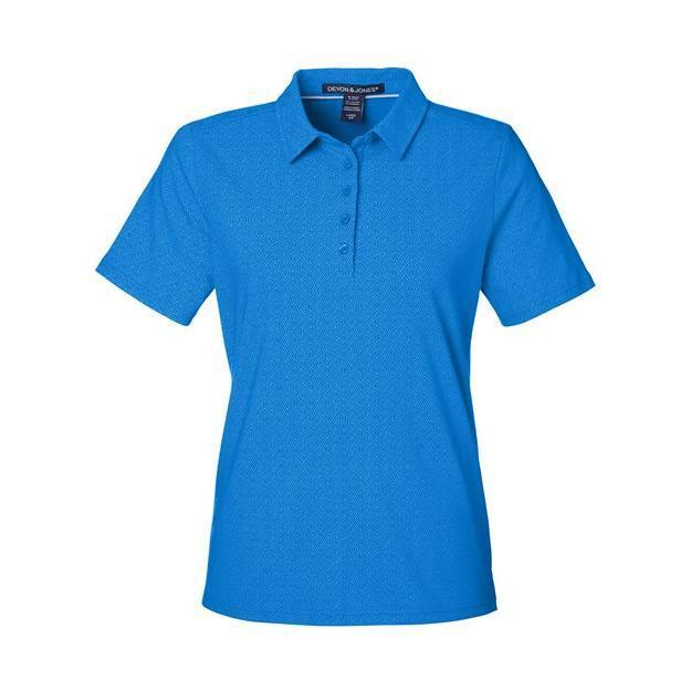 Devon & Jones Women's Crownlux Performance® Geo Polo